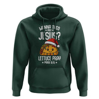 Funny Taco Christmas Hoodie Wanna Taco Bout Jesus Lettuce Pray Mark 16:15 - Wonder Print Shop