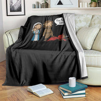 Funny Christian Throw Blanket You Mad Bro Matthew 2:16 - Wonder Print Shop