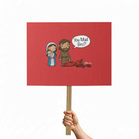 Funny Christian Protest Sign You Mad Bro Matthew 2:16 - Wonder Print Shop