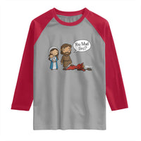 Funny Christian Raglan Shirt You Mad Bro Matthew 2:16 - Wonder Print Shop