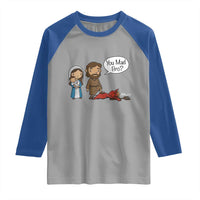 Funny Christian Raglan Shirt You Mad Bro Matthew 2:16 - Wonder Print Shop