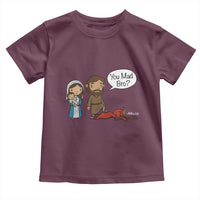 Funny Christian Toddler T Shirt You Mad Bro Matthew 2:16 - Wonder Print Shop