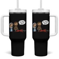 Funny Christian Tumbler With Handle You Mad Bro Matthew 2:16 - Wonder Print Shop