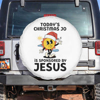 Funny Jesus Christian Christmas Spare Tire Cover Today Is Good Mood Is Sponsored By Jesus - Wonder Print Shop