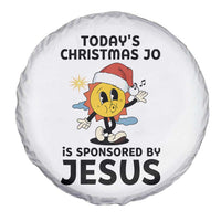 Funny Jesus Christian Christmas Spare Tire Cover Today Is Good Mood Is Sponsored By Jesus - Wonder Print Shop