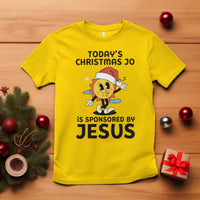 Funny Jesus Christian Christmas T Shirt Today Is Good Mood Is Sponsored By Jesus - Wonder Print Shop