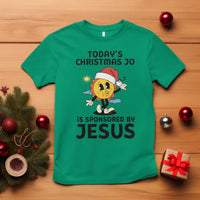 Funny Jesus Christian Christmas T Shirt Today Is Good Mood Is Sponsored By Jesus - Wonder Print Shop