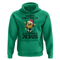 Funny Jesus Christian Christmas Hoodie Today Is Good Mood Is Sponsored By Jesus - Wonder Print Shop