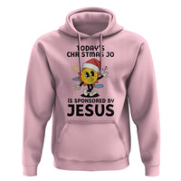 Funny Jesus Christian Christmas Hoodie Today Is Good Mood Is Sponsored By Jesus - Wonder Print Shop