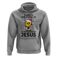 Funny Jesus Christian Christmas Hoodie Today Is Good Mood Is Sponsored By Jesus - Wonder Print Shop