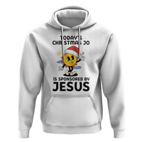 Funny Jesus Christian Christmas Hoodie Today Is Good Mood Is Sponsored By Jesus - Wonder Print Shop