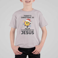 Funny Jesus Christian Christmas T Shirt For Kid Today Is Good Mood Is Sponsored By Jesus - Wonder Print Shop