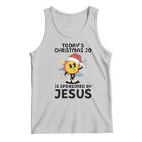 Funny Jesus Christian Christmas Tank Top Today Is Good Mood Is Sponsored By Jesus - Wonder Print Shop