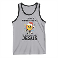Funny Jesus Christian Christmas Tank Top Today Is Good Mood Is Sponsored By Jesus - Wonder Print Shop