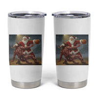 Funny Santa Basketball Tumbler Cup Satan Christmas Meme - Wonder Print Shop