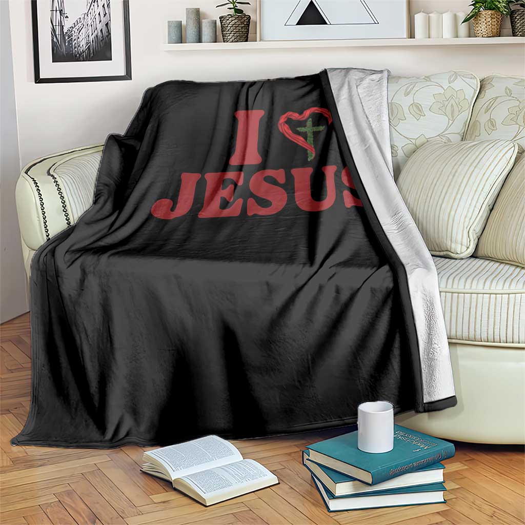Jesus Christian Throw Blanket Religious Faith Inspirational Bible Verse - Wonder Print Shop