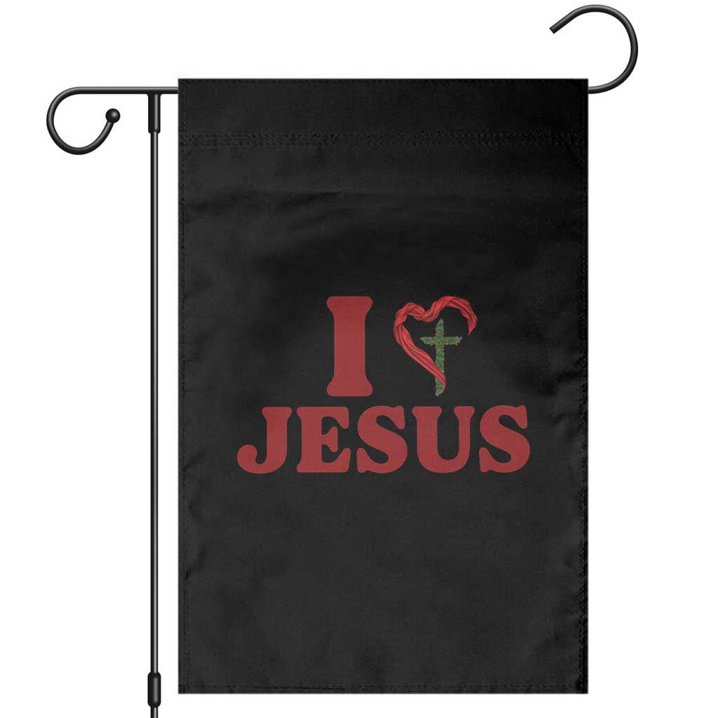 Jesus Christian Garden Flag Religious Faith Inspirational Bible Verse - Wonder Print Shop