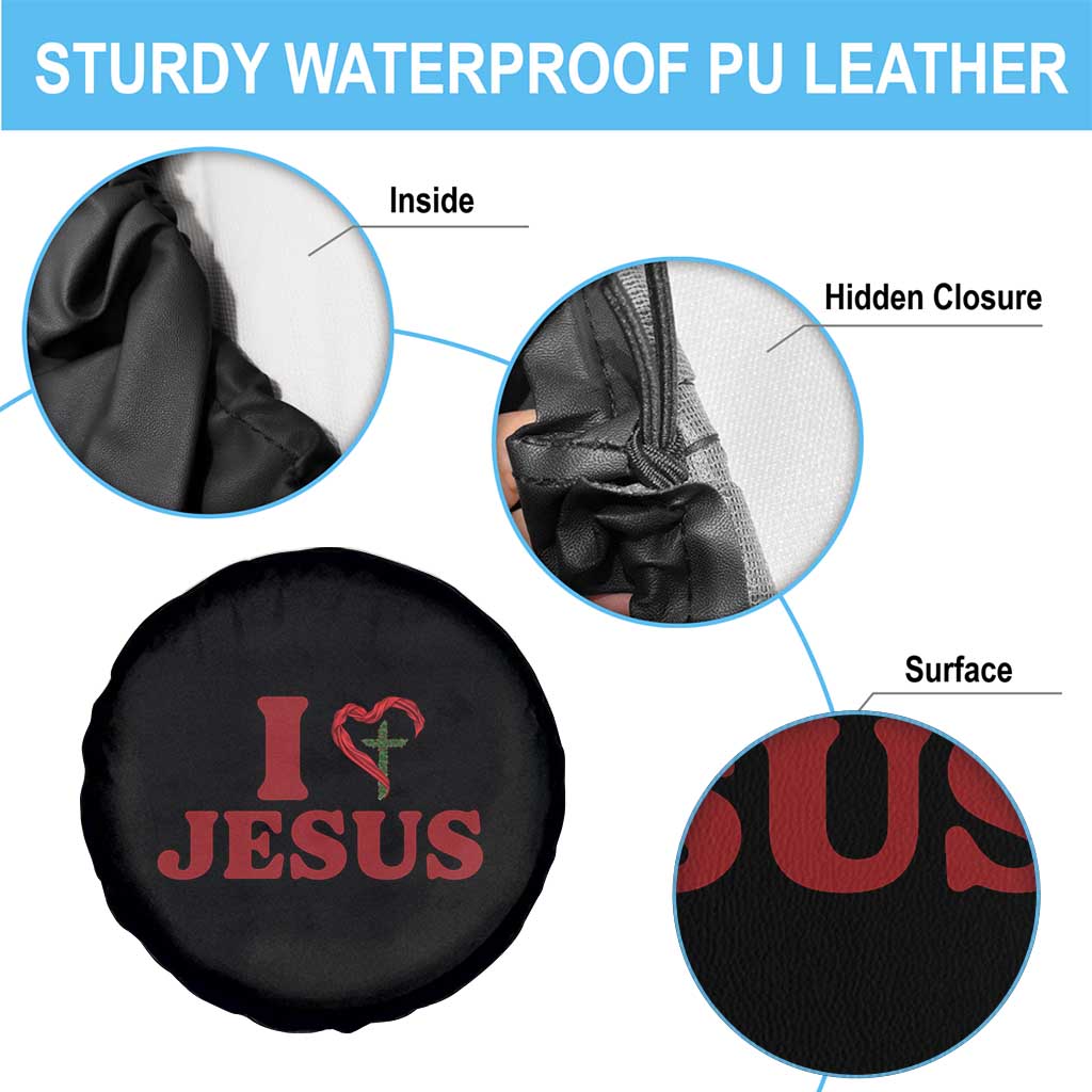 Jesus Christian Spare Tire Cover Religious Faith Inspirational Bible Verse - Wonder Print Shop