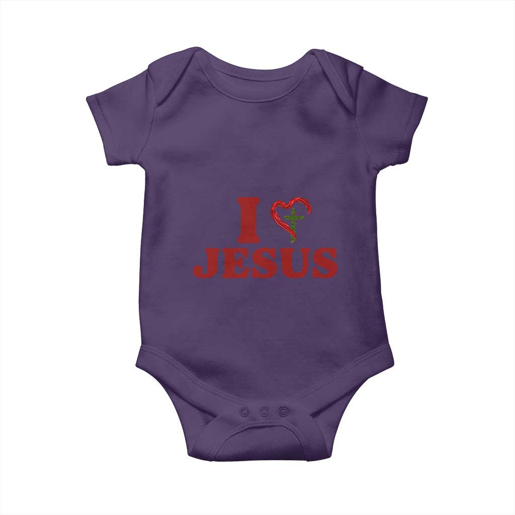 Jesus Christian Baby Onesie Religious Faith Inspirational Bible Verse - Wonder Print Shop