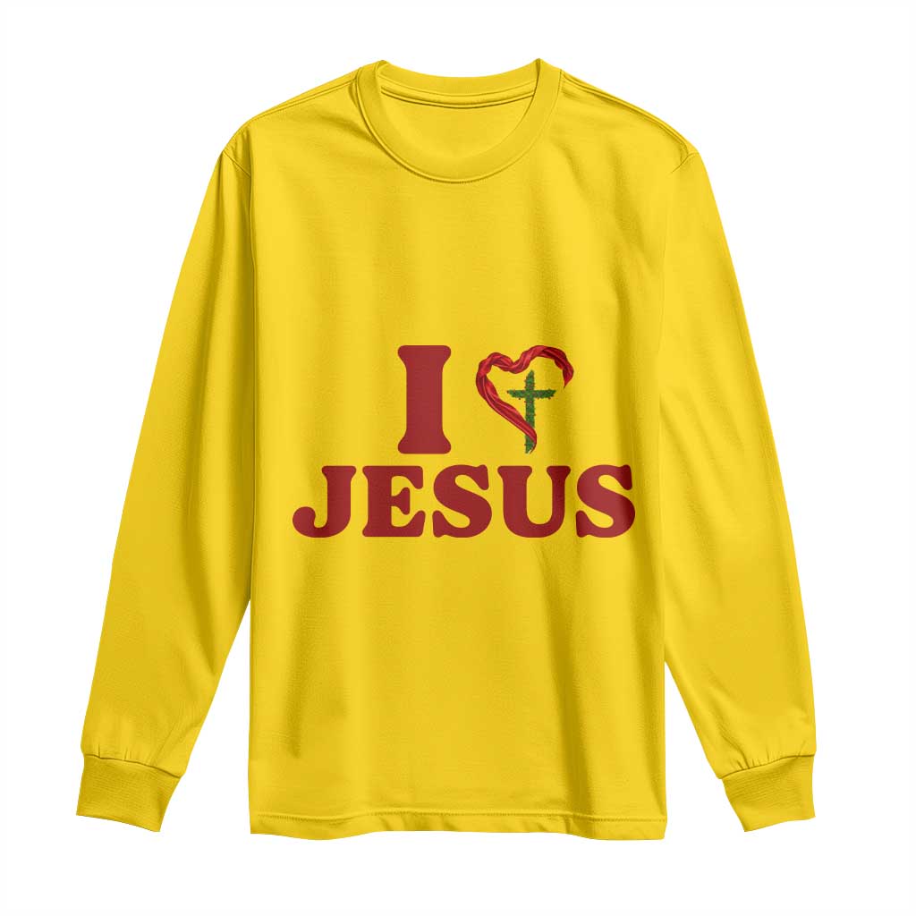 Jesus Christian Long Sleeve Shirt Religious Faith Inspirational Bible Verse - Wonder Print Shop