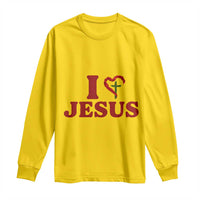 Jesus Christian Long Sleeve Shirt Religious Faith Inspirational Bible Verse - Wonder Print Shop
