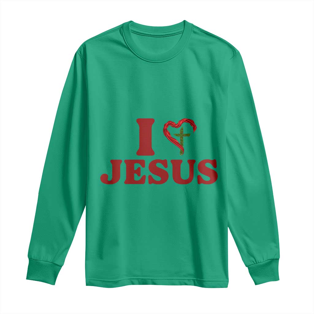 Jesus Christian Long Sleeve Shirt Religious Faith Inspirational Bible Verse - Wonder Print Shop