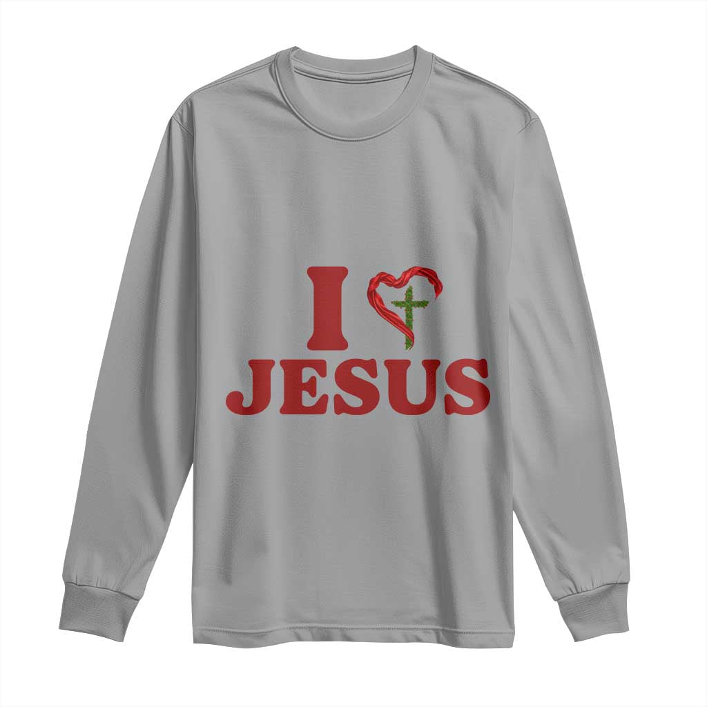 Jesus Christian Long Sleeve Shirt Religious Faith Inspirational Bible Verse - Wonder Print Shop