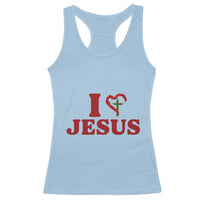 Jesus Christian Racerback Tank Top Religious Faith Inspirational Bible Verse - Wonder Print Shop
