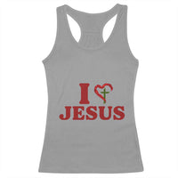 Jesus Christian Racerback Tank Top Religious Faith Inspirational Bible Verse - Wonder Print Shop