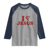 Jesus Christian Raglan Shirt Religious Faith Inspirational Bible Verse - Wonder Print Shop
