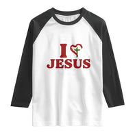 Jesus Christian Raglan Shirt Religious Faith Inspirational Bible Verse - Wonder Print Shop