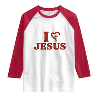 Jesus Christian Raglan Shirt Religious Faith Inspirational Bible Verse - Wonder Print Shop