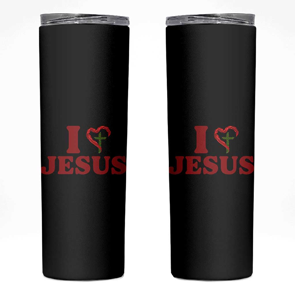Jesus Christian Skinny Tumbler Religious Faith Inspirational Bible Verse - Wonder Print Shop