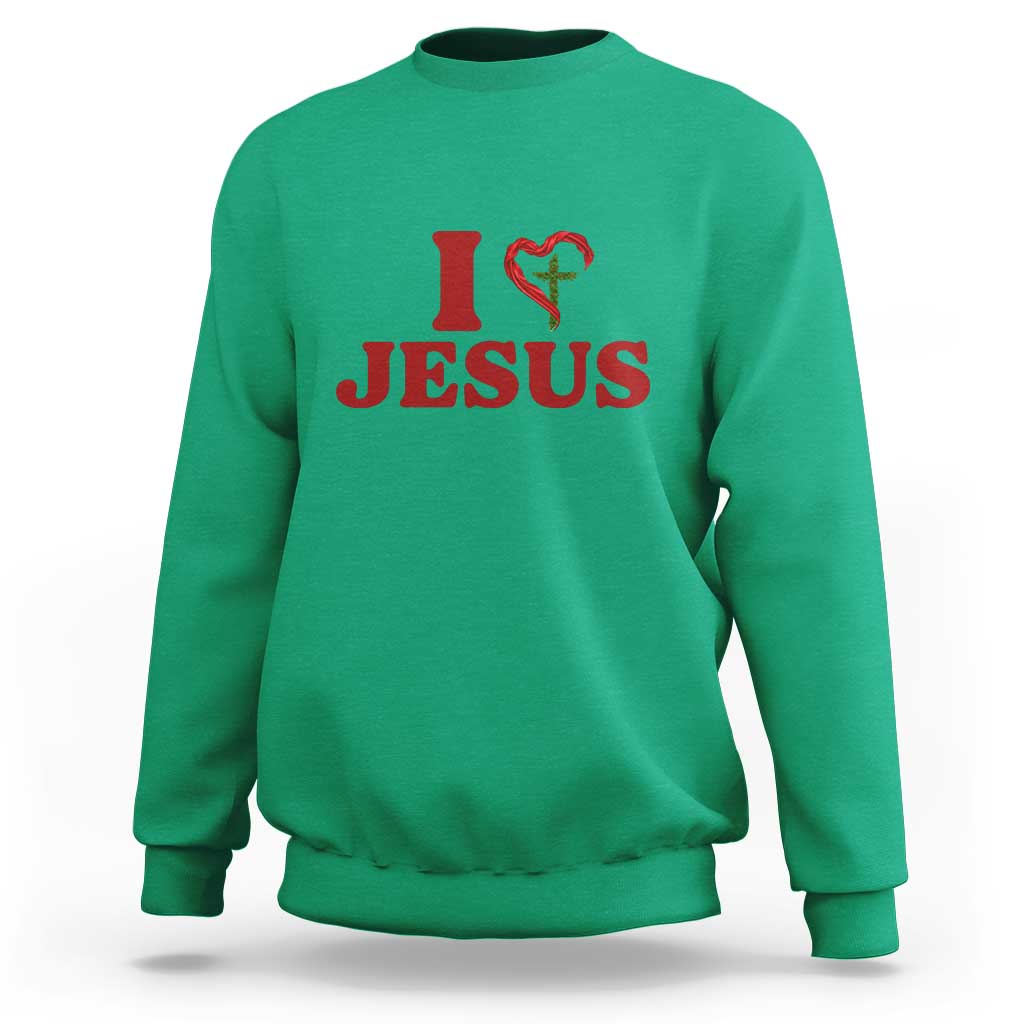 Jesus Christian Sweatshirt Religious Faith Inspirational Bible Verse - Wonder Print Shop