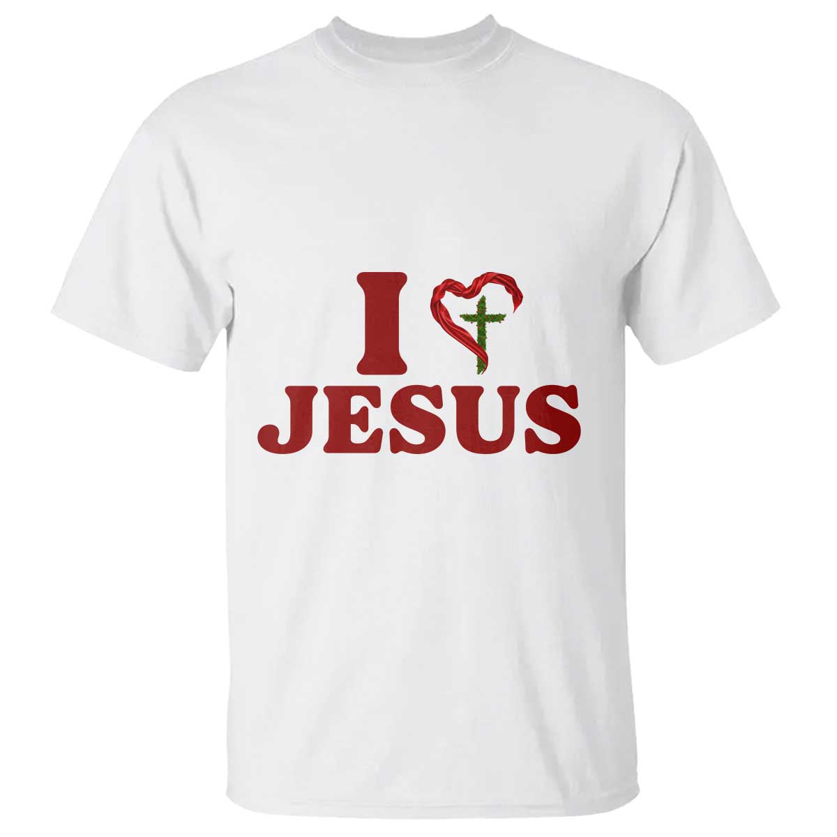 Jesus Christian T Shirt Religious Faith Inspirational Bible Verse - Wonder Print Shop
