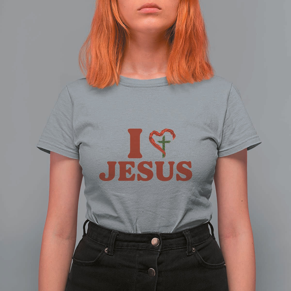 Jesus Christian T Shirt For Women Religious Faith Inspirational Bible Verse - Wonder Print Shop