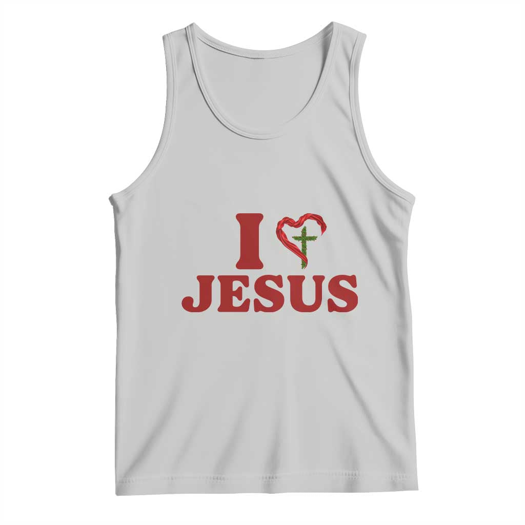 Jesus Christian Tank Top Religious Faith Inspirational Bible Verse - Wonder Print Shop