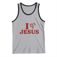 Jesus Christian Tank Top Religious Faith Inspirational Bible Verse - Wonder Print Shop
