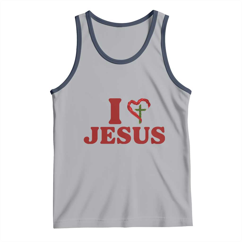 Jesus Christian Tank Top Religious Faith Inspirational Bible Verse - Wonder Print Shop