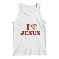 Jesus Christian Tank Top Religious Faith Inspirational Bible Verse - Wonder Print Shop