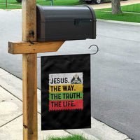 Jesus Christian Garden Flag The Way The Truth The Life Nativity Scene - Wonder Print Shop