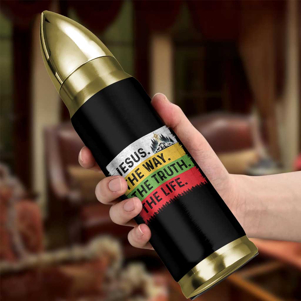 Jesus Christian Bullet Tumbler The Way The Truth The Life Nativity Scene - Wonder Print Shop