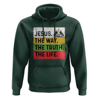 Jesus Christian Hoodie The Way The Truth The Life Nativity Scene - Wonder Print Shop