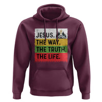 Jesus Christian Hoodie The Way The Truth The Life Nativity Scene - Wonder Print Shop