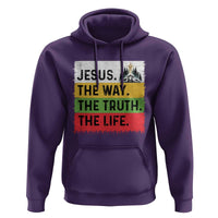 Jesus Christian Hoodie The Way The Truth The Life Nativity Scene - Wonder Print Shop