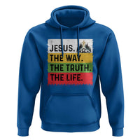 Jesus Christian Hoodie The Way The Truth The Life Nativity Scene - Wonder Print Shop