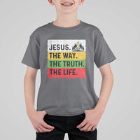 Jesus Christian T Shirt For Kid The Way The Truth The Life Nativity Scene - Wonder Print Shop