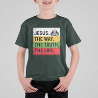 Jesus Christian T Shirt For Kid The Way The Truth The Life Nativity Scene - Wonder Print Shop