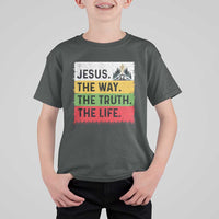 Jesus Christian T Shirt For Kid The Way The Truth The Life Nativity Scene - Wonder Print Shop