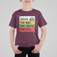 Jesus Christian T Shirt For Kid The Way The Truth The Life Nativity Scene - Wonder Print Shop